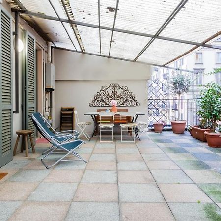 Joivy Apt For 6 With Big Terrace In Milan Centro Storico Экстерьер фото